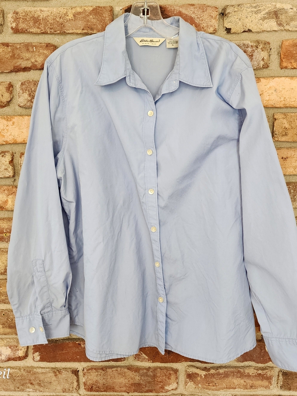 Eddie Baur Light Blue Button-Up Shirt XL
